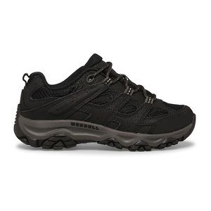 MERRELL MOAB 3 LOW HIKING SHOE, BLACK, 5 WIDE US UNISEX BIG_KID